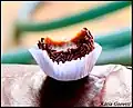 Brigadeiro, vue montrant sa consistance légère.