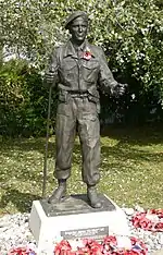 Mémorial au brigadier James Hill.