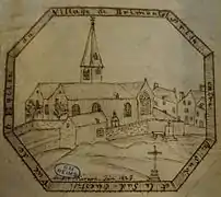 Église au XIXe siècle.