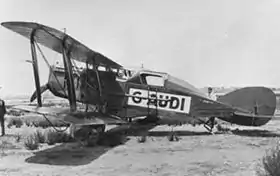 Photographie noir et blanc de l'avion.