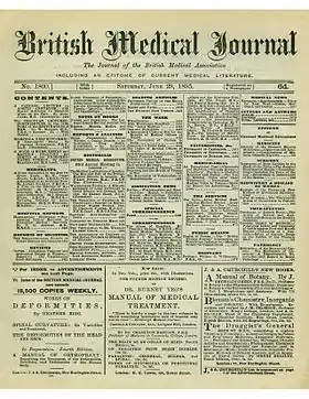 Image illustrative de l’article British Medical Journal