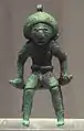 Figurine de bronze.