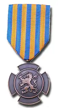 Lion de bronze