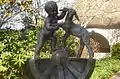 Cadran solaire de Brenda Putnam dans les Brookgreen Gardens (en), en Caroline du Sud (1931).