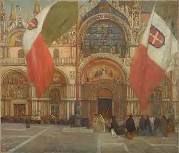 Jour de fête à Venise (1904), New York, Brooklyn Museum.