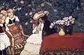 Femme avec trois filles (entre 1907 et 1911)