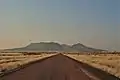 Route vers le mont Brukkaros