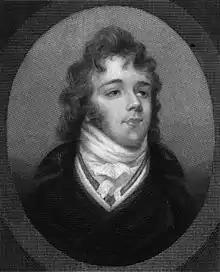 Gravure à partir d'une miniature de George Brummell