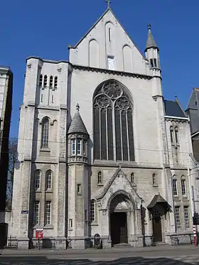 Le sanctuaire, à l'avenue Brugmann, à Forest (Bruxelles).