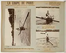 Régates en 1909.