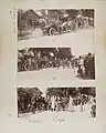 Le plombage des voitures, et les tricycles no&nbsp;111 et 107