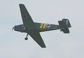 Vue de l'avion.