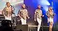 Bucks Fizz, gagnants du Concours en 1981 pour le Royaume-Uni.
