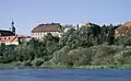 Le château vu depuis la Warta.