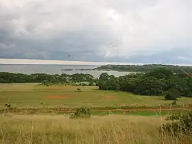 Vue de l'île Bugala