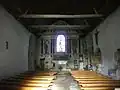 Chapelle Sainte-Anne : vue intérieure d'ensemble.