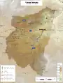 Carte géographique de la commune de Sarnitsa
