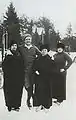 Chaliapine à Kuokkala en Finlande en 1914, photographie de Bulla