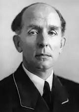 Photographie en noir et blanc de Roland Freisler en 1942