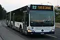 Mercedes-Benz Citaro G sur la ligne 22.