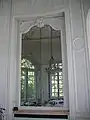 Détails boiseries et miroir - Salon rond.