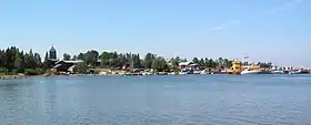 Vue de Byviken sur Holmön