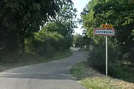 Entrée du village.