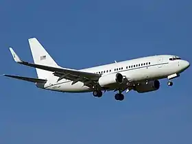 Vue de l'avion.