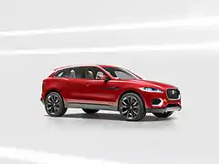 Jaguar C-X17 Concept au Salon de Bruxelles 2014.