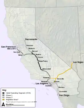 Voir la carte de la ligne.