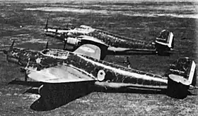 Vue de l'avion.