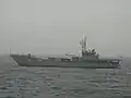Le LST-92 Rancagua (classe BATRAL) de la marine chilienne, construit par ASMAR, d’après un modèle français.