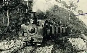 Corpet-Louvet (672-1896) no&nbsp;12, du chemins de fer départementaux du Finistère.