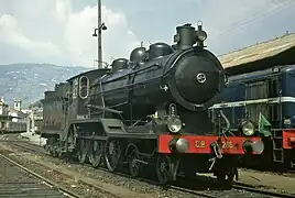Portugal : Une Ten-wheel de construction allemande très élégante, no&nbsp;286, Regua, août 1970.