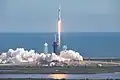 Décollage de C208 lors de son premier vol, SpaceX CRS-28.