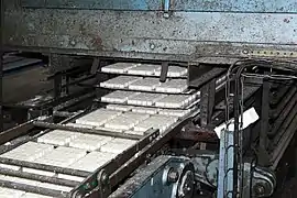 Mise en boîte.
