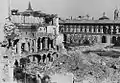 L'opedale Maggiore Ca’ Granda après les bombardements de 1943.