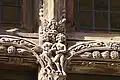 Détail de la façade