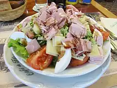 Salade parisienne.
