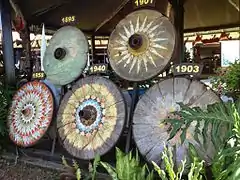 Roues des charrettes traditionnelles