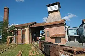 Ancien puits no&nbsp;2, Musée-mine départemental de Cagnac-les-Mines.