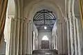 Église de la Trinité : nef et charpente.