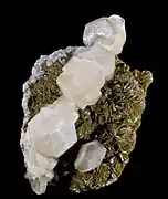 Calcite et sidérite Peyrebrune Tarn (11&nbsp;×&nbsp;7&nbsp;cm)