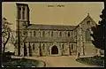 L'église paroissiale de Callac au début du XXe&nbsp;siècle.