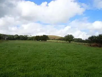La calotte Saint Joseph (292&nbsp;m) est le point le plus élevé de la commune.