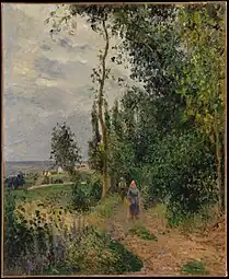 Côte des Grouettes, près de Pontoise, 1878Metropolitan Museum, New York