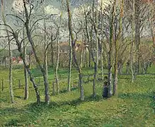 Prairie de Bazincourt, 1885Collection privée, Vente 2017