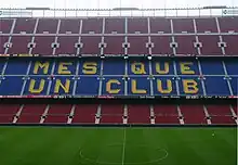 vue intérieure des tribunes