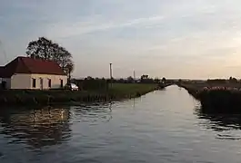 Le canal d'Audruicq.