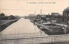 Pont de la Vigne à Roubaix.